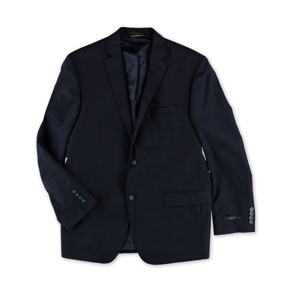 Marc New York Mens Textured Two Button Blazer Jacket, Blue,...